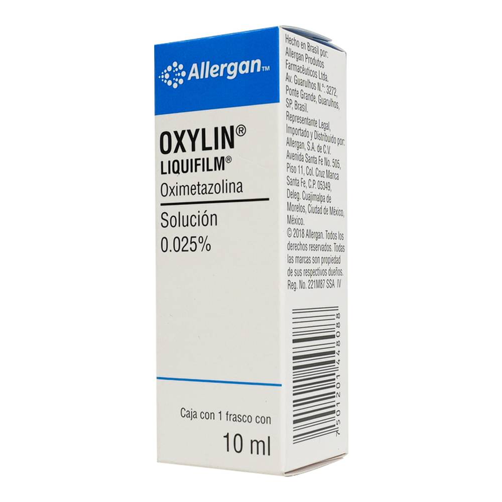 OXYLIN 0.025% GOTAS OFTALMICAS 10ML