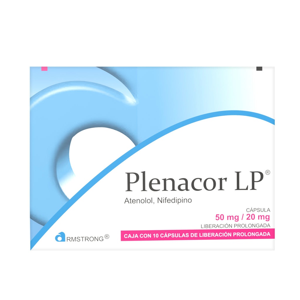 PLENACOR-LP 50/20MG CAPSULAS C/10