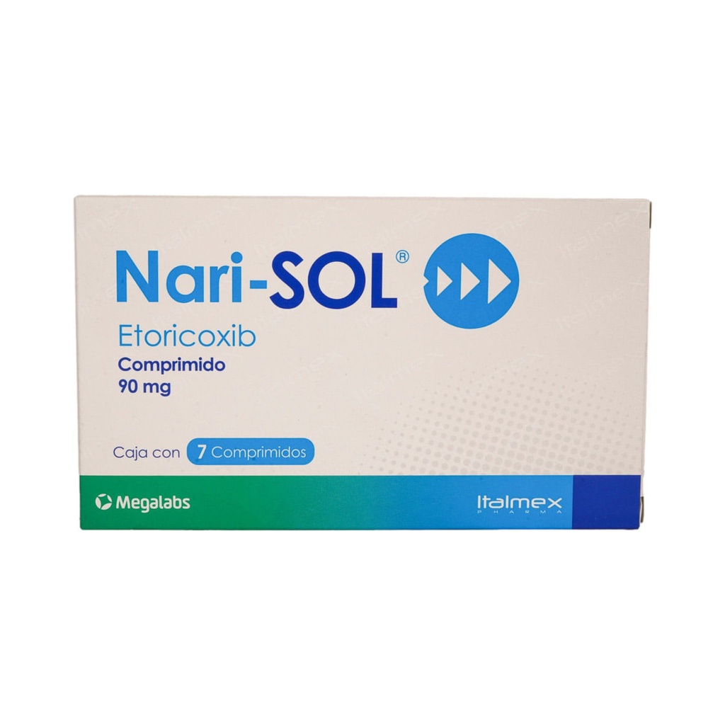NARI-SOL 90MG COMPRIMIDO C/7