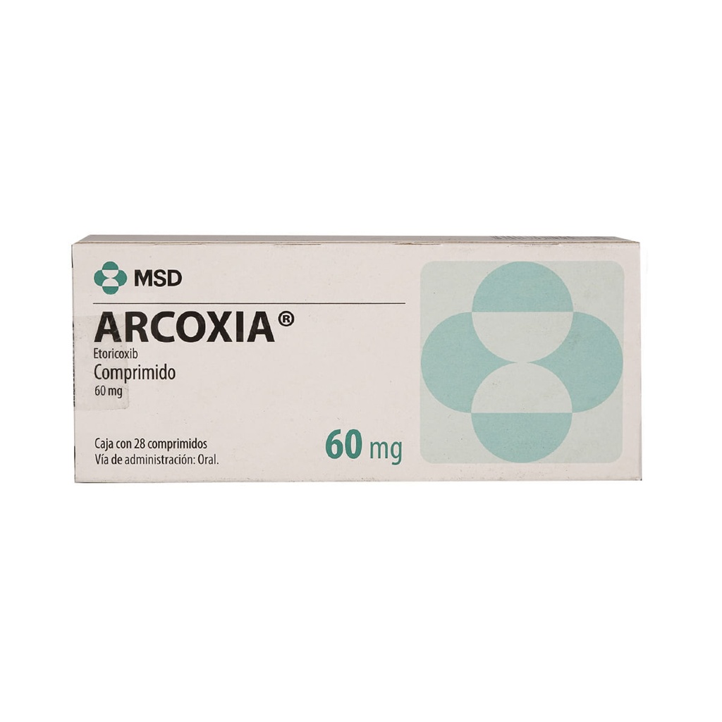 ARCOXIA 60MG COMPRIMIDOS C/28