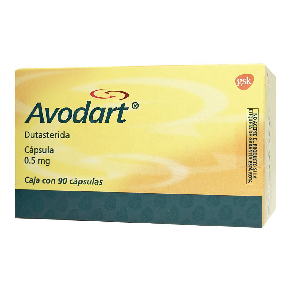 AVODART 0.5MG CAPSULAS C/90