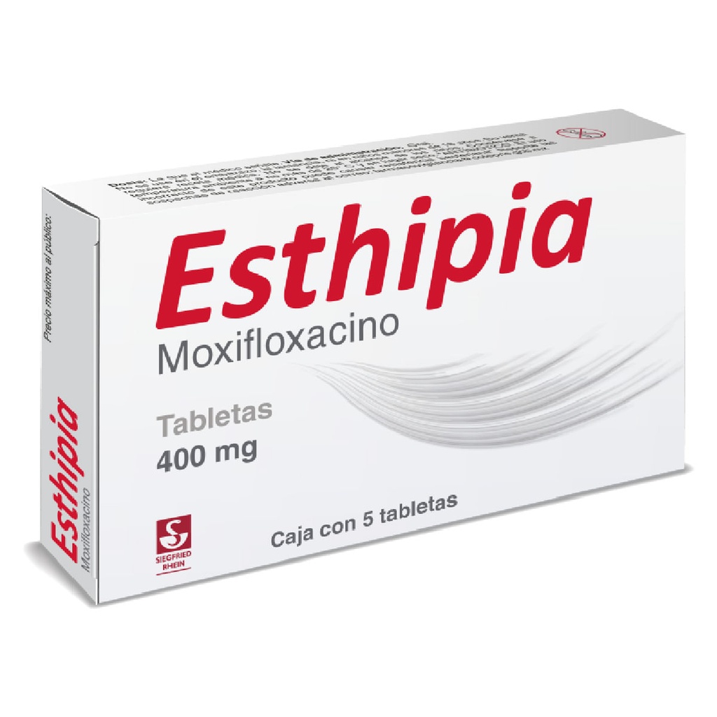 ESTHIPIA 400MG TABLETAS C/5