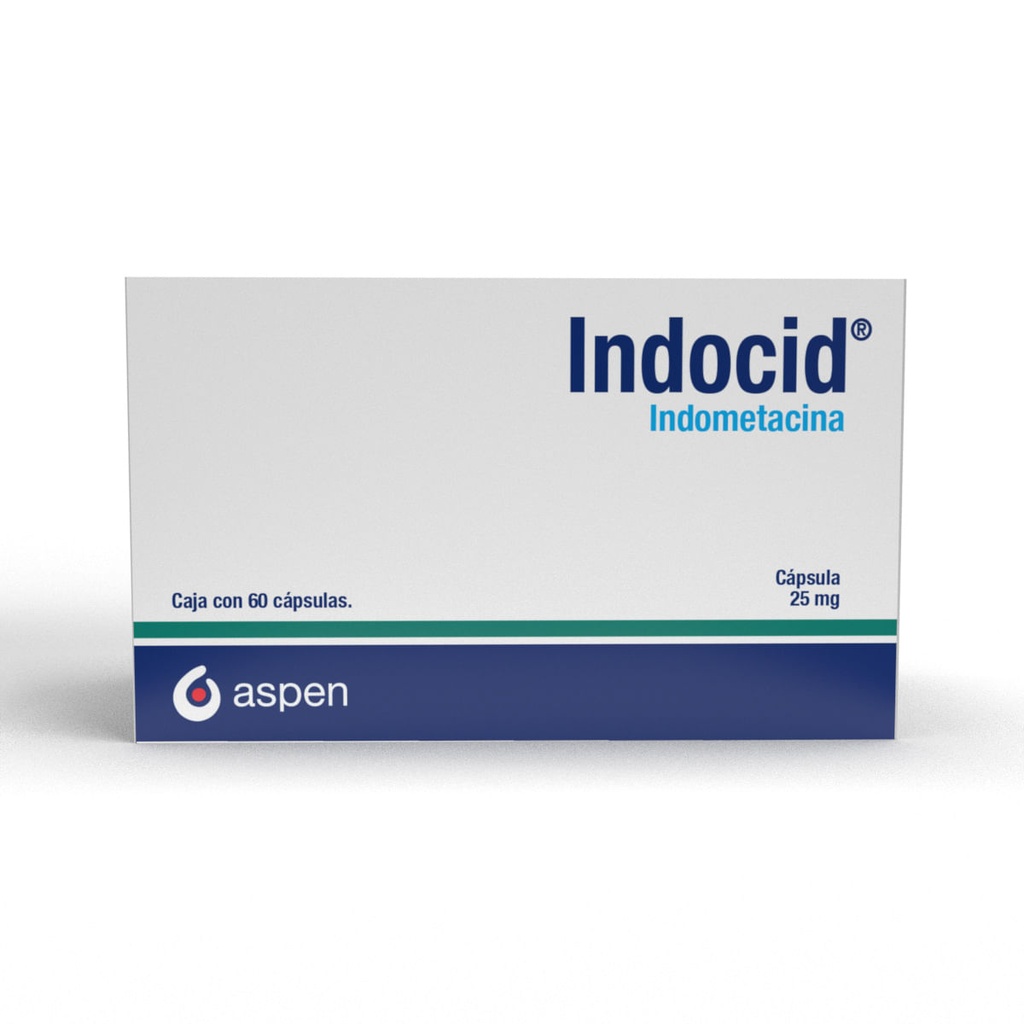 INDOCID 25MG CAPSULAS C/60