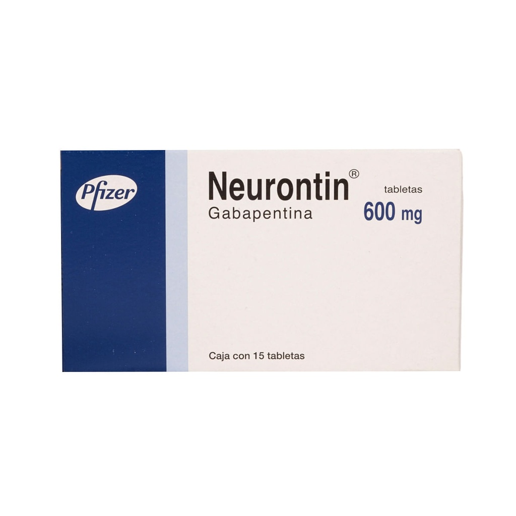 NEURONTIN 600MG TABLETAS C/15