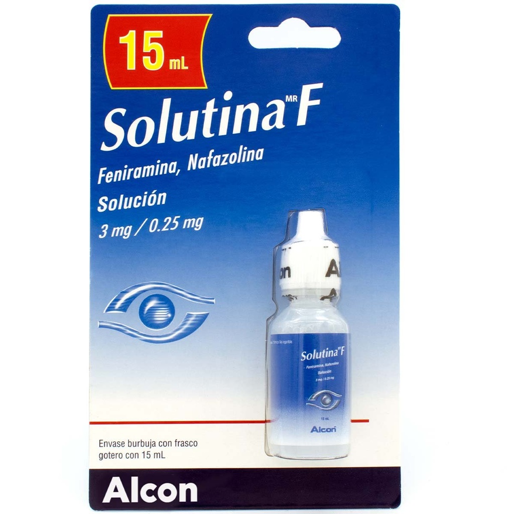 SOLUTINA F BLISTER GOTAS OFTALMICAS 15ML