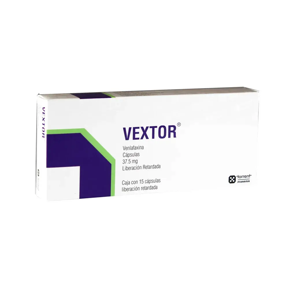 VEXTOR 37.5MG CAPSULAS C/15