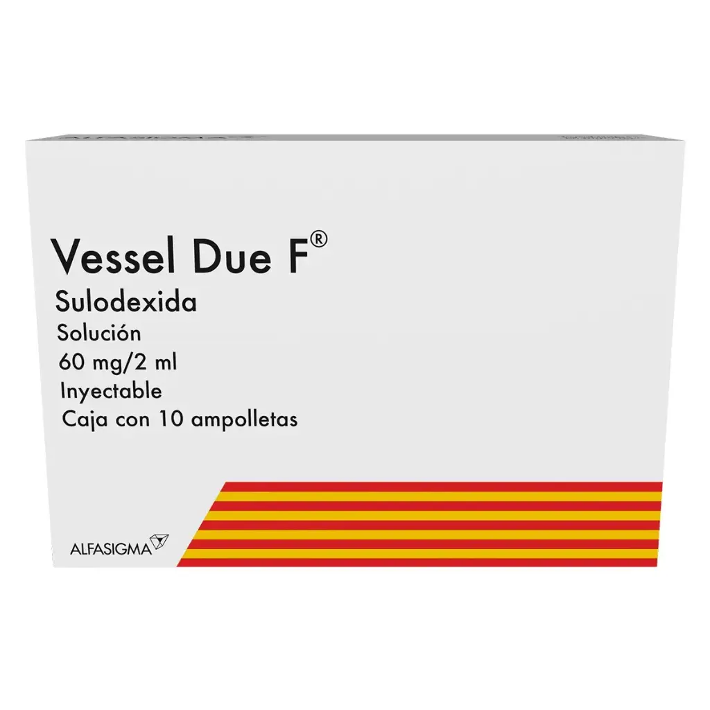 VESSEL DUE F 60MG/2ML SOLUCION INYECTABLE AMPOLLETAS C/10