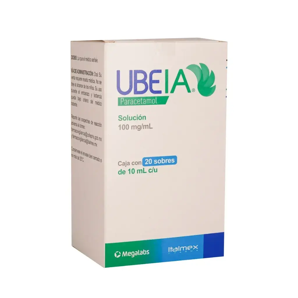 UBEIA 100MG/ML 10ML SOBRES C/20
