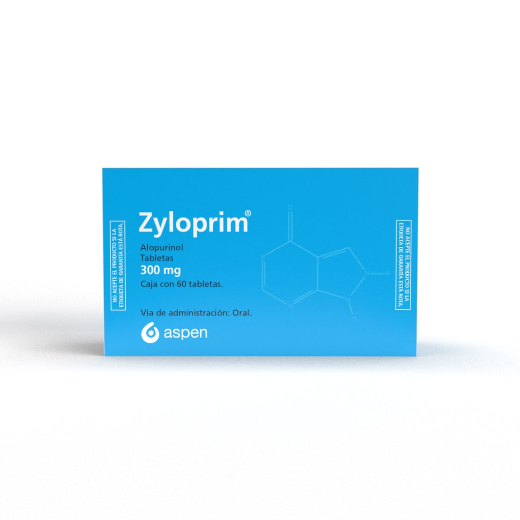 ZYLOPRIM 300MG TABLETAS C/60