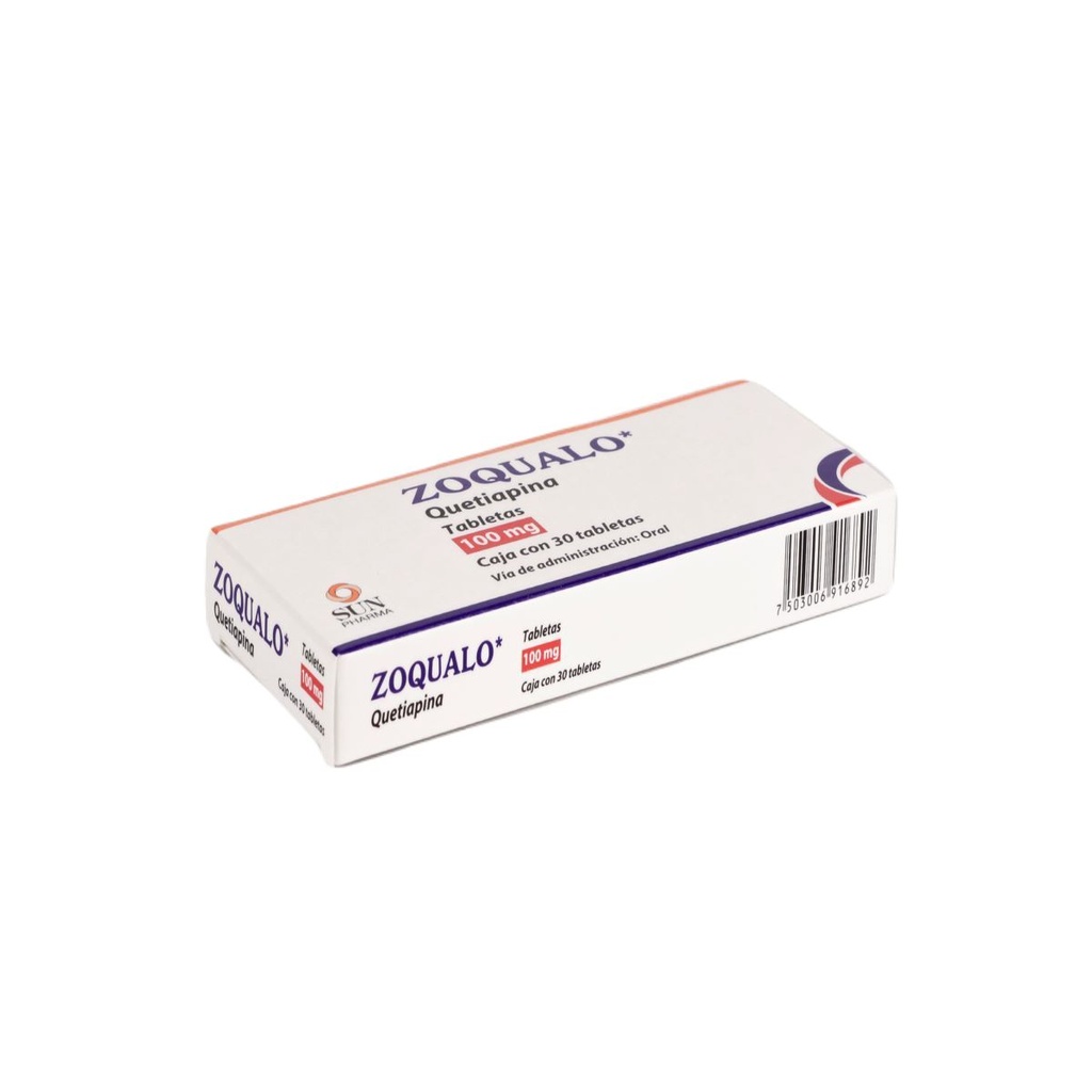 ZOQUALO 100MG TABLETAS C/30