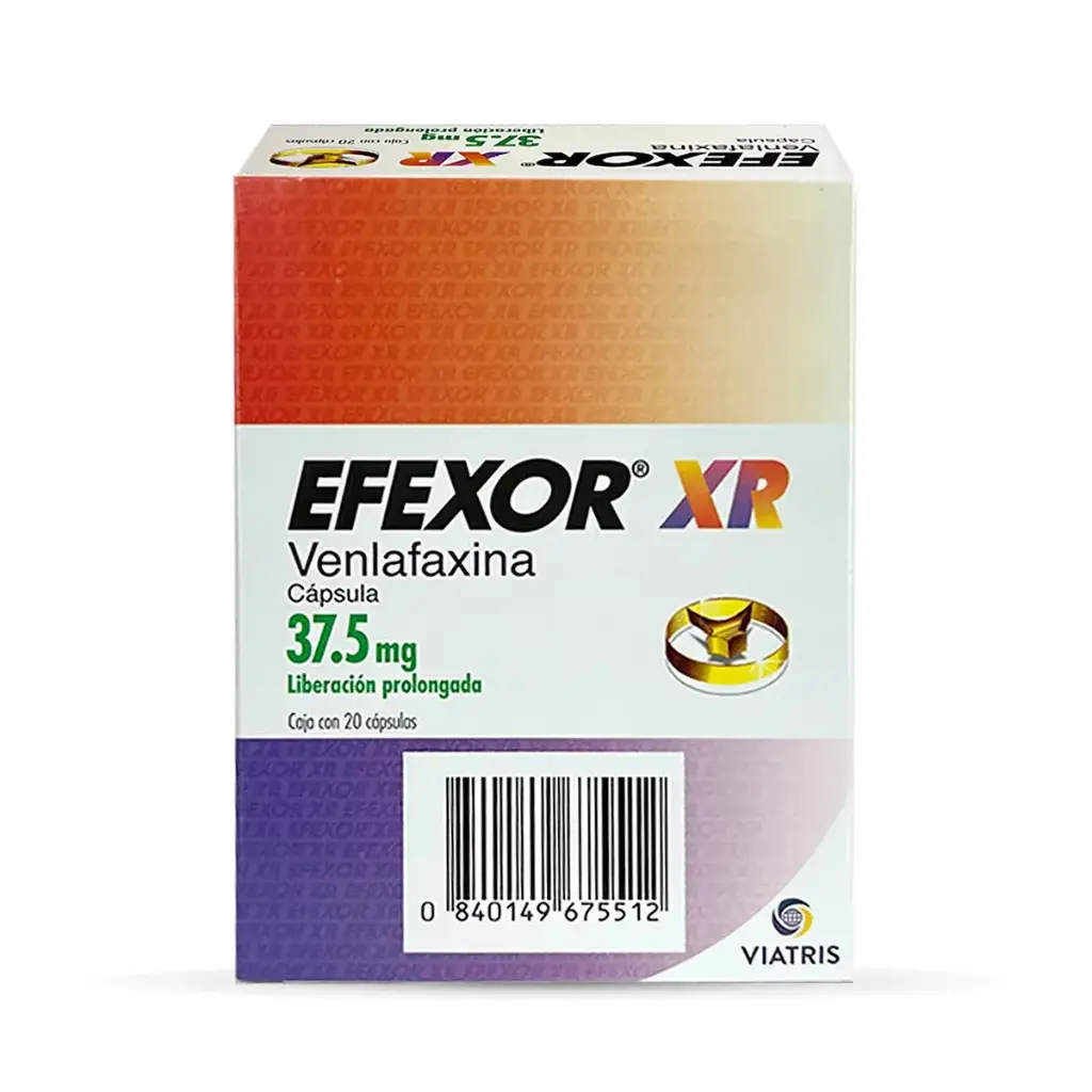 EFEXOR XR 37.5MG CAPSULAS LP C/20