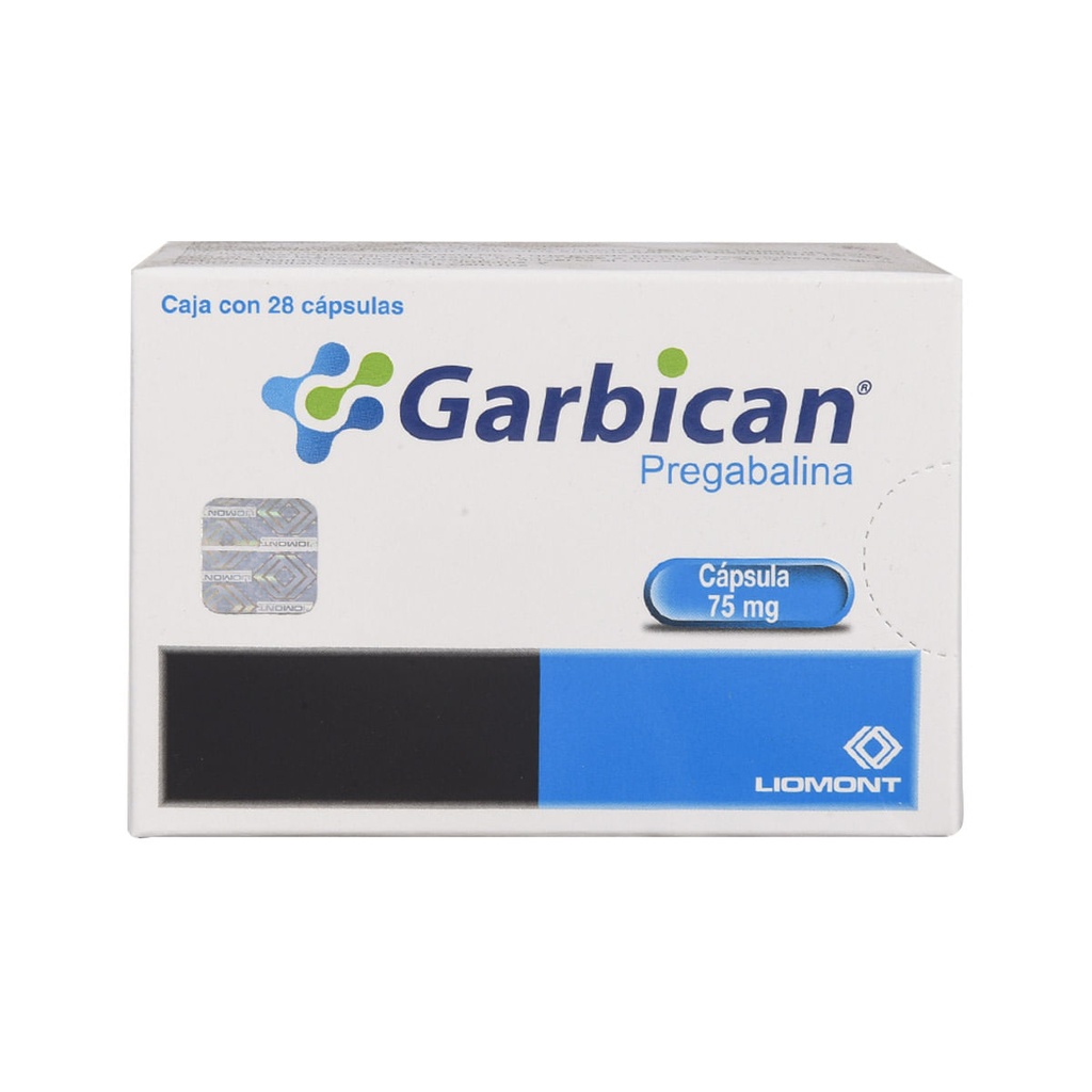 GARBICAN 75MG CAPSULAS C/28