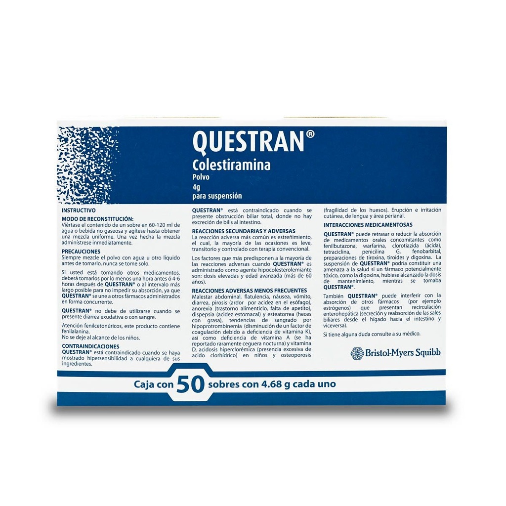 QUESTRAN POLVO 4G SB C/50