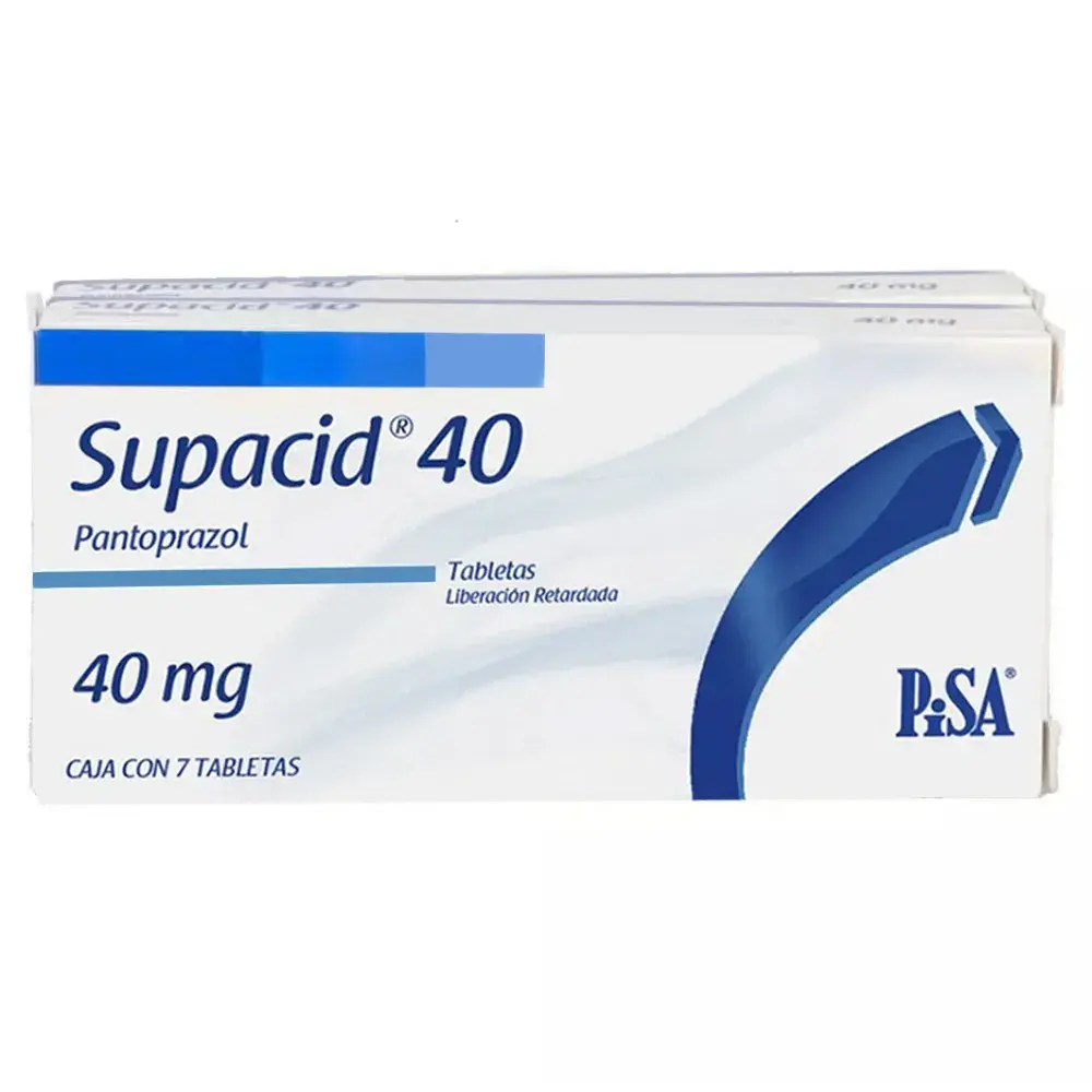 SUPACID 40MG GRAGEAS C/7 (DUAL)