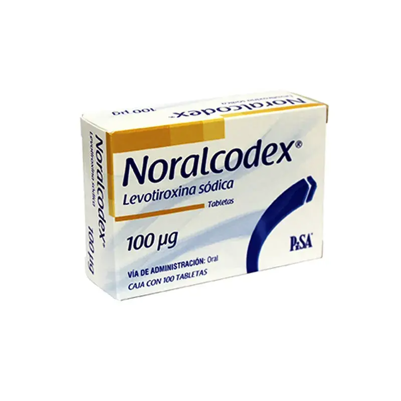 NORALCODEX 100MCG TABLETAS C/100