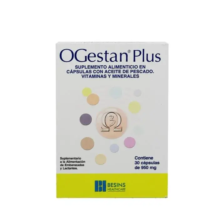OGESTAN PLUS CAPSULAS C/30 2PACK