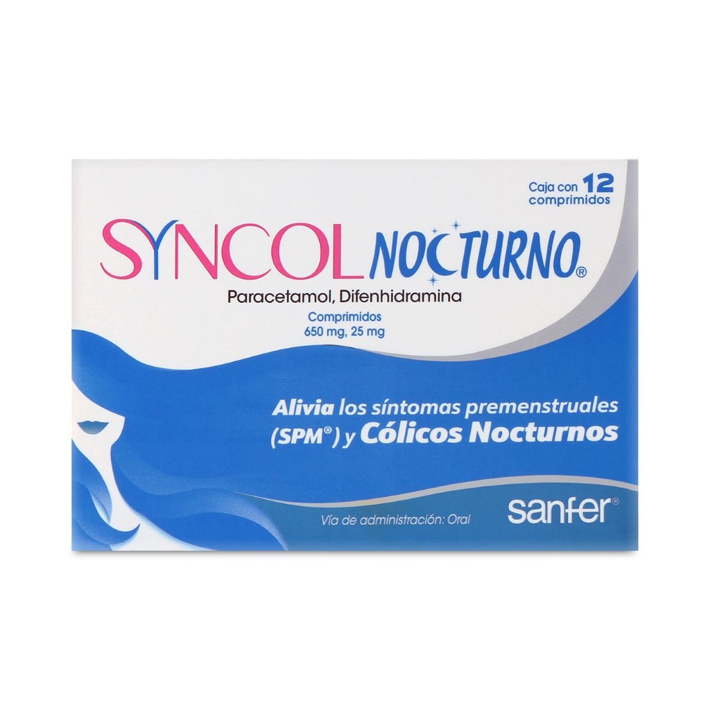 SYNCOL NOCTURNO COMPRIMIDOS C/12