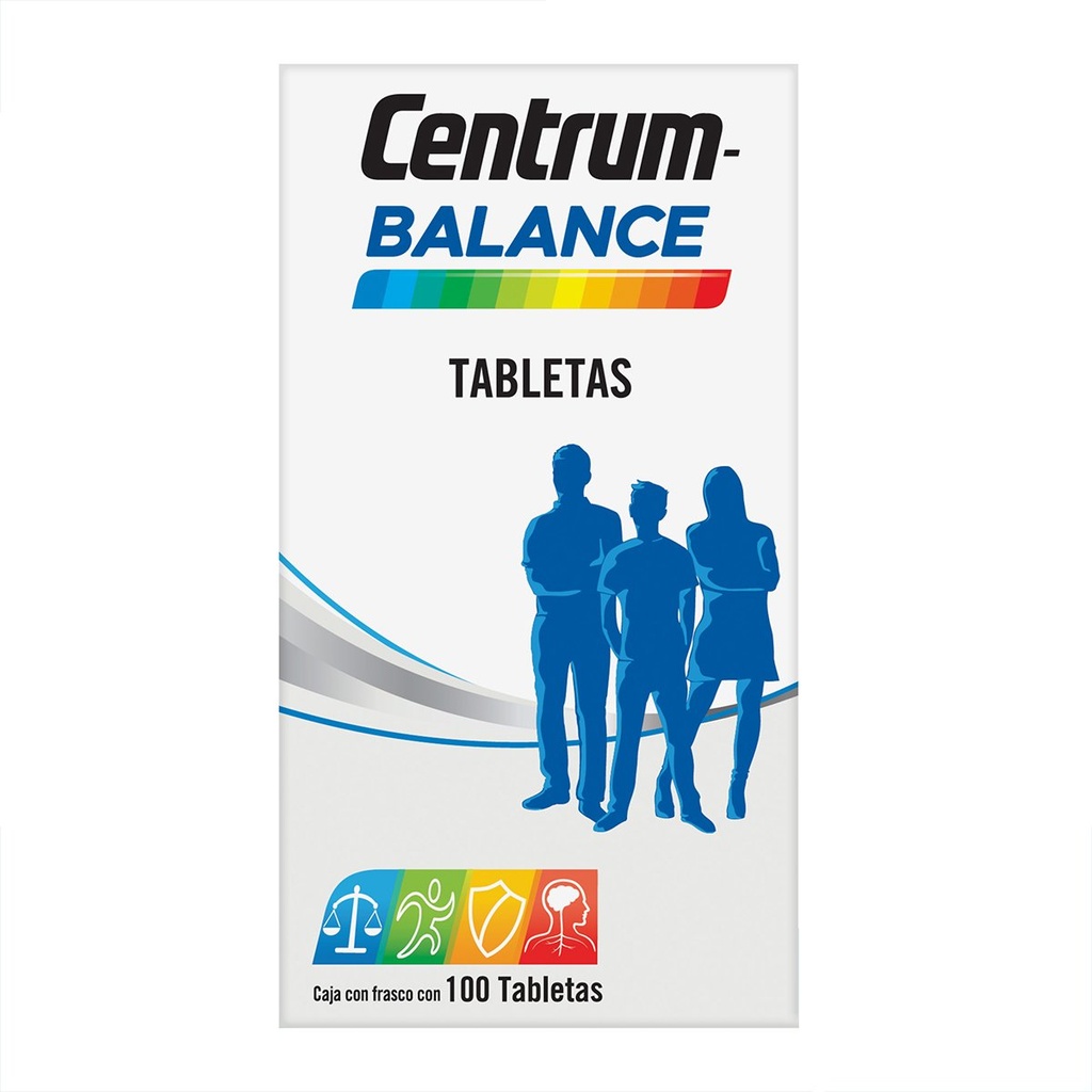 CENTRUM BALANCE TABLETAS C/100