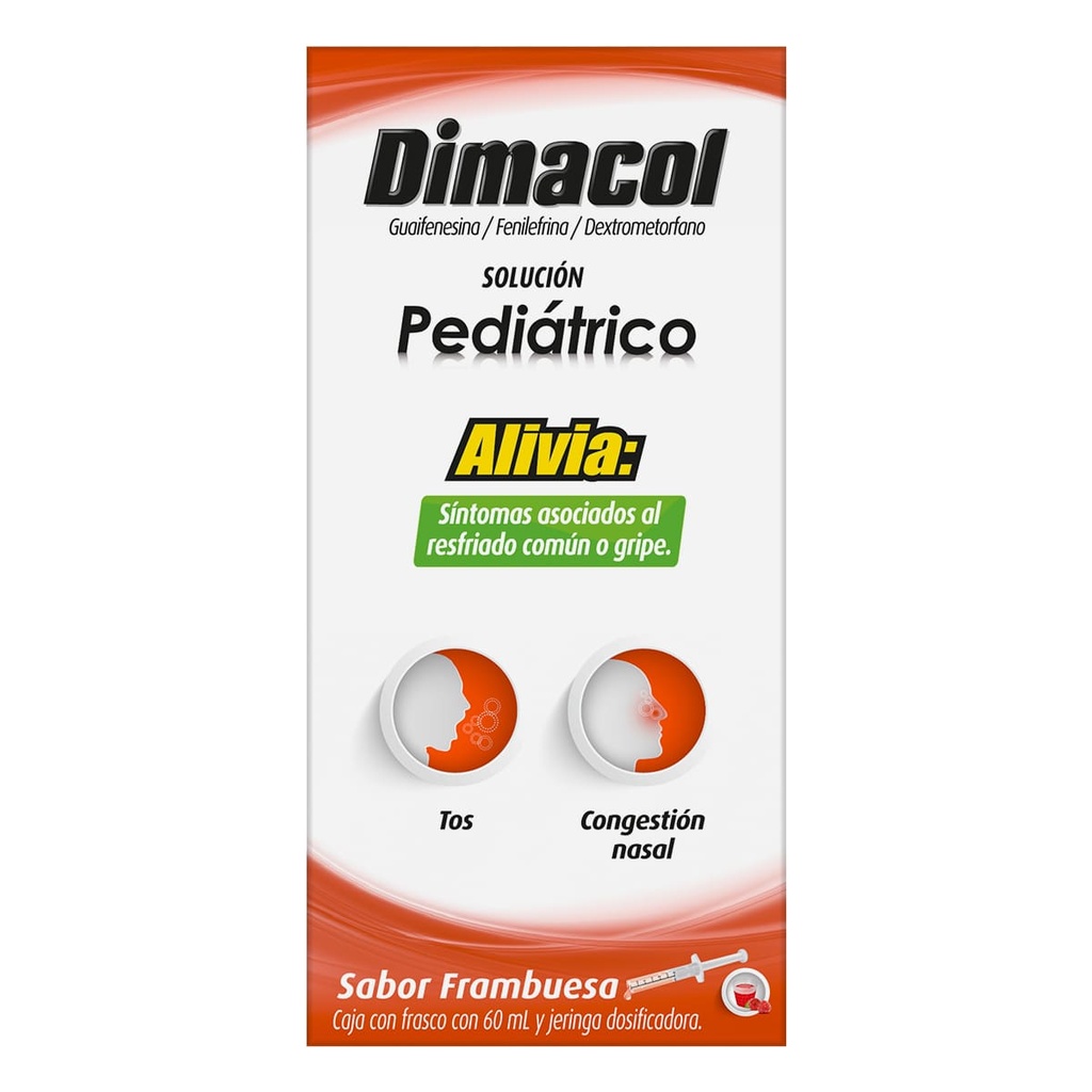 DIMACOL PEDIATRICO TRIPLE ACCION SOLUCION 60ML