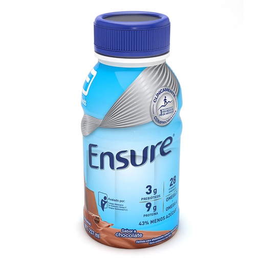 [SUPLEMENTO ALIMENTICIO] ENSURE LIQUIDO CHOCOLATE 237ML
