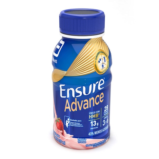 [SUPLEMENTO ALIMENTICIO] ENSURE ADVANCE ACTIVE FRESA 237 ML