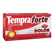 [PARACETAMOL] TEMPRA FORTE 650MG GRAGEAS C/24