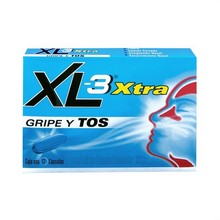 [PARACETAMOL,CLORFENAMINA,DEXTROMETORFANO,FENILEFRINA] XL-3 XTRA CAPSULA C/12