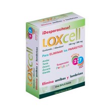 [ALBENDAZOL,QUINFAMIDA] LOXCELL SUSPENSION PEDIATRICO 10ML