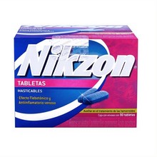 [ACIDO ASCORBICO,LACTOBACILLUS,RUSCUS ACULEATUS] NIKZON TABLETAS MASTICABLES CON 90