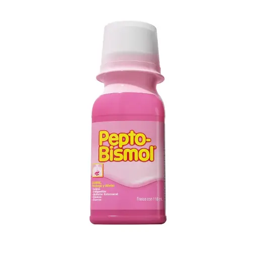 [SUBSALICILATO DE BISMUTO] PEPTO-BISMOL JARABE 118ML