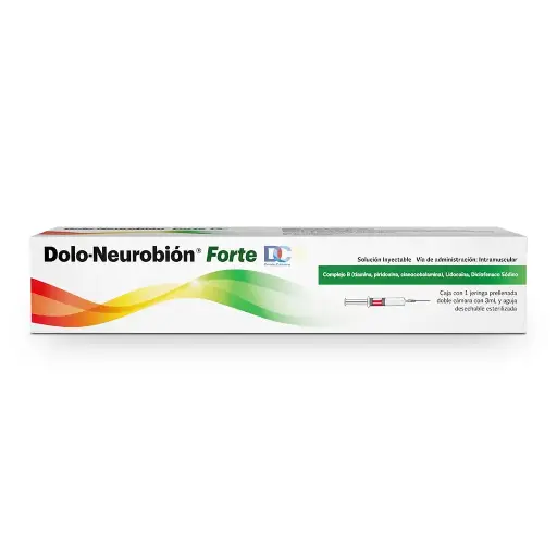 [COMPLEJO B,DICLOFENACO] DOLO-NEUROBION FORTE DC JERINGA 3ML CON 1