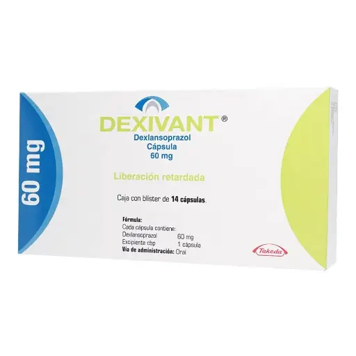 [DEXLANSOPRAZOL] DEXIVANT 60MG CAPSULAS LP CON 14