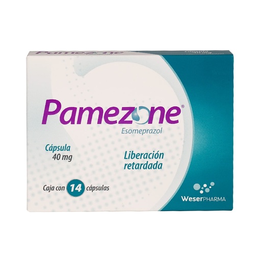 [ESOMEPRAZOL] PAMEZONE 40MG CAPSULAS CON 14