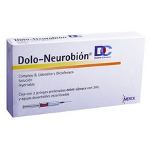 [COMPLEJO B,DICLOFENACO] DOLO-NEUROBION JERINGA 3ML C/3