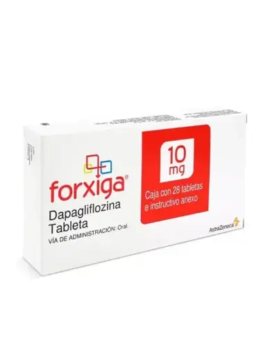 [DAPAGLIFLOZINA] FORXIGA 10MG TABLETAS CON 28