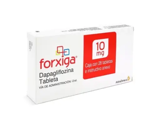 [DAPAGLIFLOZINA] FORXIGA 10MG TABLETAS CON 28