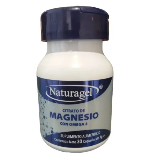 [MAGNESIO] MAGNESIO NATURAGEL CAPSULAS CON 30