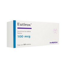 [LEVOTIROXINA SODICA] EUTIROX 100MCG TABLETAS C/50