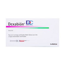 [COMPLEJO B,DEXAMETASONA] DEXABION DC JERINGA PRELL 3ML C/3
