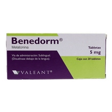 [MELATONINA] BENEDORM 5MG TABLETAS SL C/20