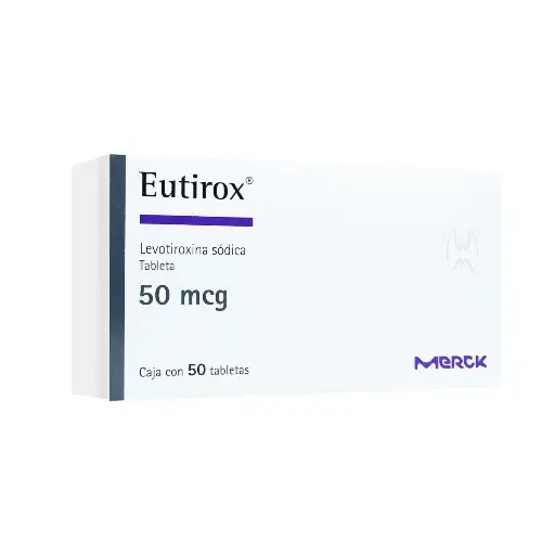 [LEVOTIROXINA SODICA] EUTIROX 50MCG TABLETAS CON 50