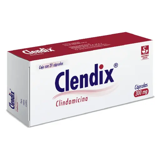 [CLINDAMICINA] CLENDIX 300MG CAPSULAS CON 21