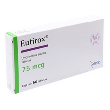 [LEVOTIROXINA SODICA] EUTIROX 75MCG TABLETAS C/50