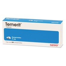 [NEBIVOLOL] TEMERIT 5MG TABLETAS C/28