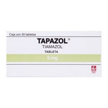 [TIAMAZOL] TAPAZOL 5MG TABLETAS C/20
