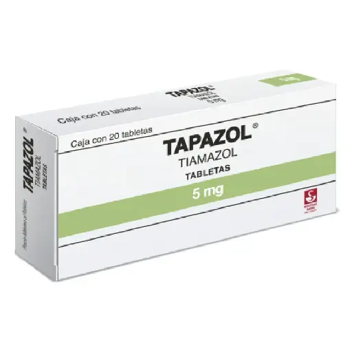 [TIAMAZOL] TAPAZOL 5MG TABLETAS CON 20