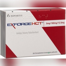 [AMLODIPINO,HIDROCLOROTIAZIDA,VALSARTAN] EXFORGE HCT 5/160/12.5MG COMPRIMIDOS C/28