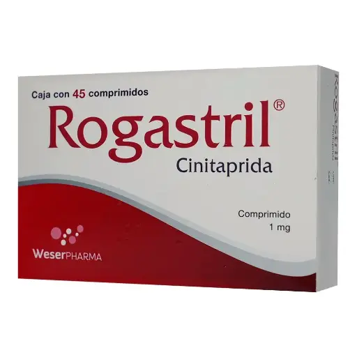 [CINITAPRIDA] ROGASTRIL 1MG COMPRIMIDOS CON 45