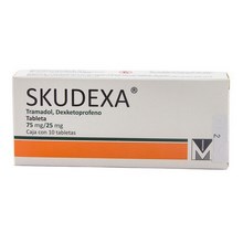 [TRAMADOL,DEXKETOPROFENO TROMETAMOL] SKUDEXA 75/25MG TABLETAS C/10