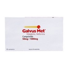 [METFORMINA,VILDAGLIPTINA] GALVUS-MET 50/1000MG COMPRIMIDOS C/30